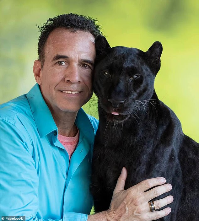 Florida man is mauled by a black leopard after paying for a full body experience