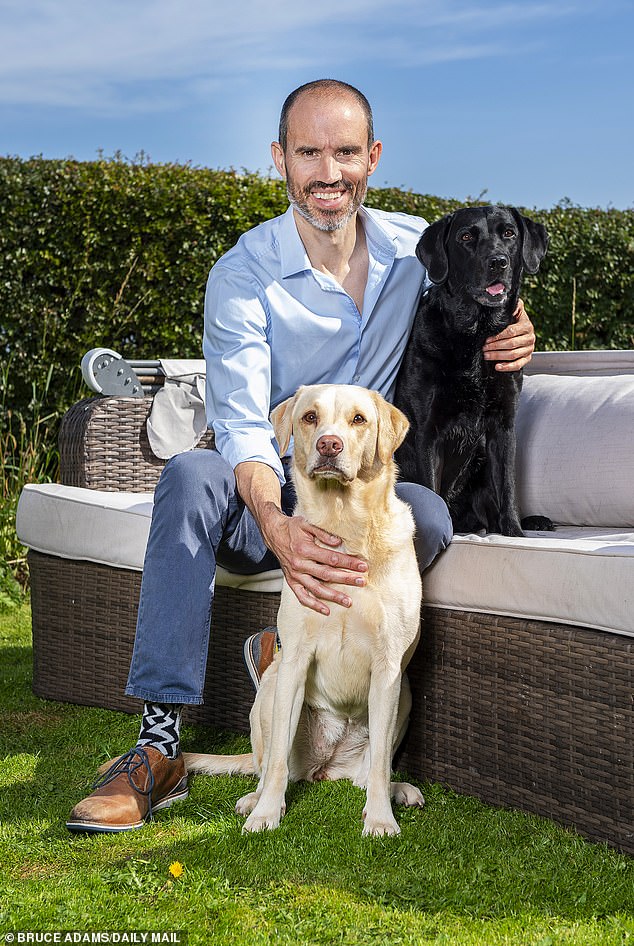 How ANDREW COTTER’s two dogs stole the hearts of the nation