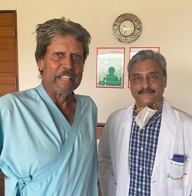 Kapil Dev discharged from hospital; to resume daily activity soon