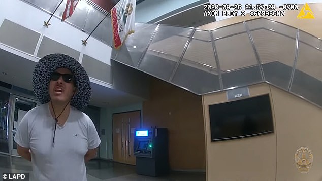 LAPD cop’s bodycam video shows man grab his gun and pull trigger