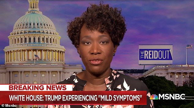 MSNBC’s Joy Reid suggests Trump is faking his COVID diagnosis to ‘get out of the debates’