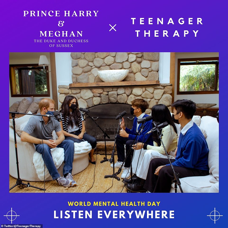 Meghan Markle and Prince Harry make podcast debut on World Mental Health Da