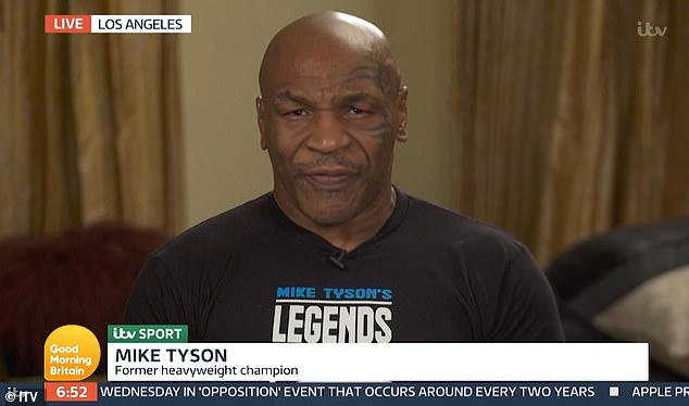 Mike Tyson, 54, sparks concern during slurring Good Morning Britain interview