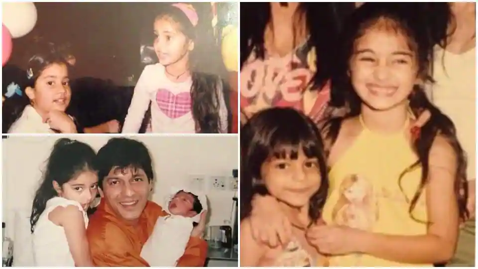 On Ananya Panday’s birthday, her childhood pics with besties Suhana Khan, Janhvi Kapoor and the whole family