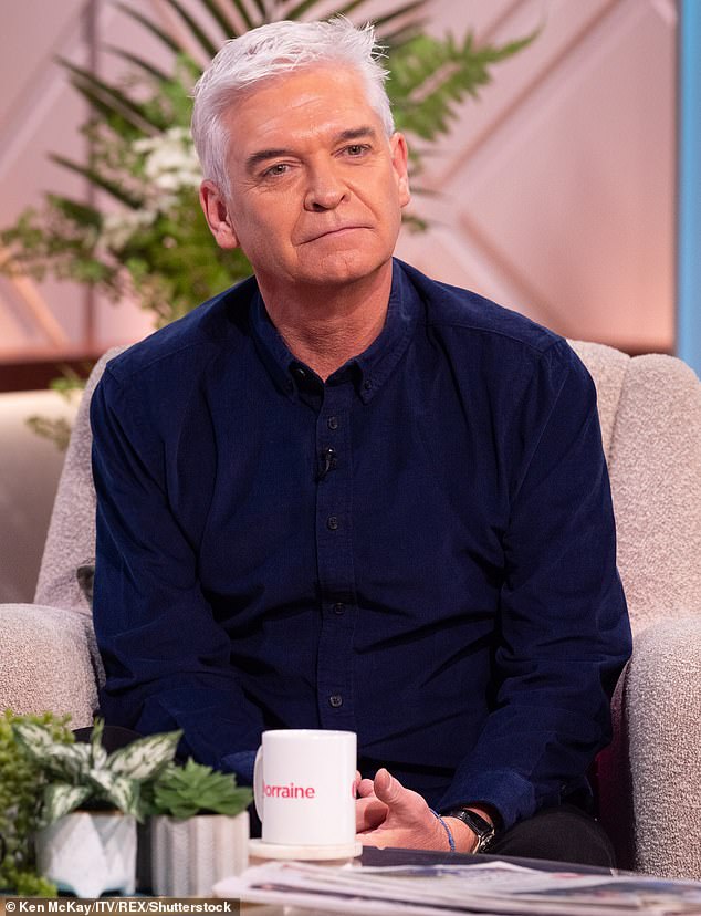 Phillip Schofield admits to experimenting with cannabis