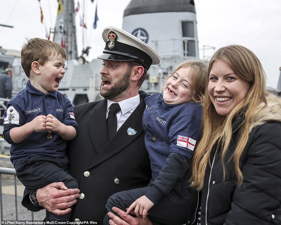 Royal Navy heroes seen in pictures for armed force’s annual photographic competition 