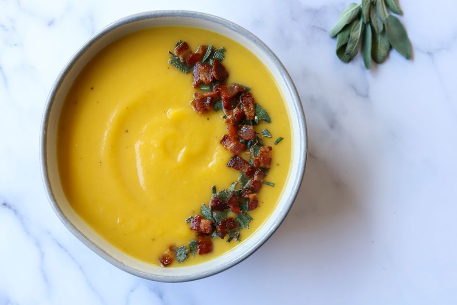Sweet Pumpkin, Bacon & Fall Herb Soup | The NY Journal