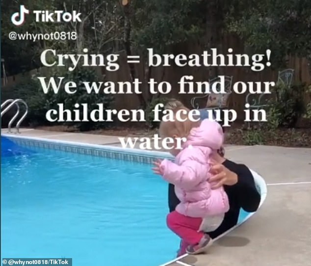 Swimming instructor DELIBERATELY drags one-year-old toddler into the pool fully clothed