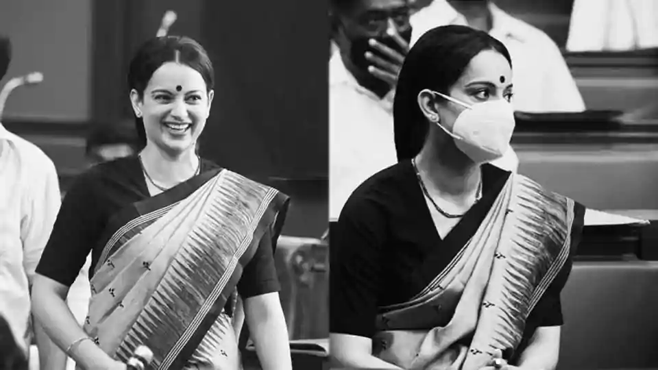 Thalaivi: Kangana Ranaut shoots for political phase of J Jayalalithaa’s career, shares new pics. See here