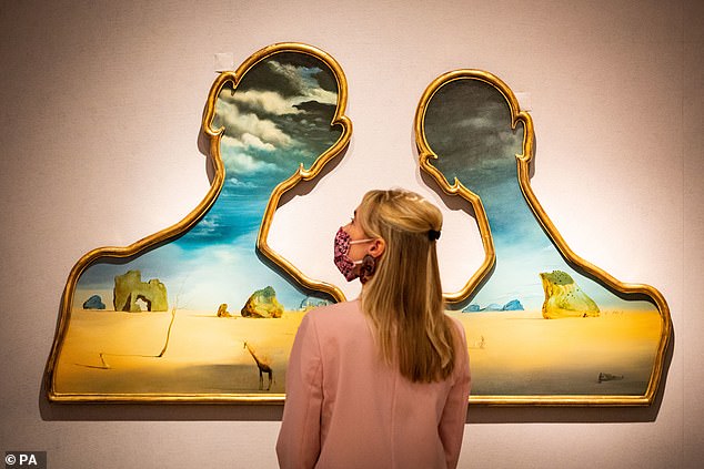 The £10m silver lining: Salvador Dali’s ‘heads full of clouds’ is expected to fetch a fortune
