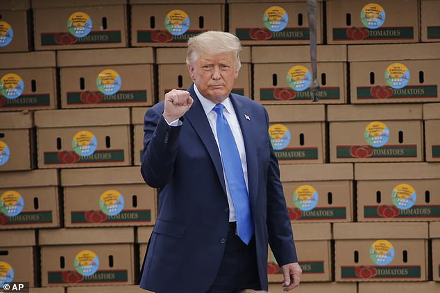 USDA sends out Trump-signed letter in food aid boxes