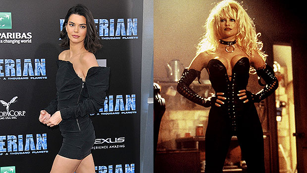 Kendall Jenner Recreates Pamela Anderson’s Look From ‘Barb Wire’ For Sexy Halloween Costume