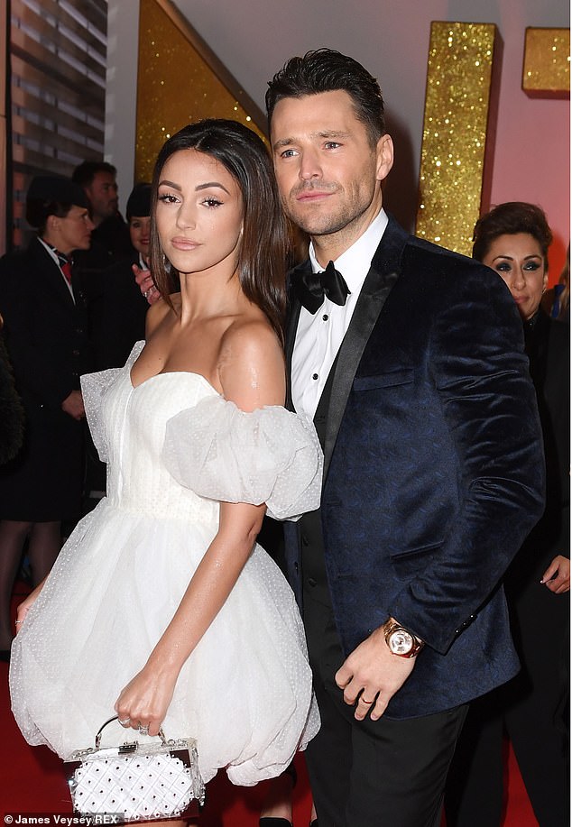 Glamourous couple actress Michelle Keegan and reality television star husband Mark Wright, pictured in January 2019, tied the knot in 2015