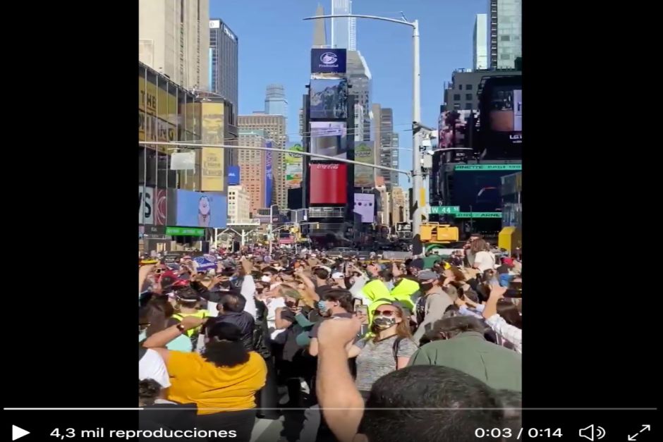 VIDEO: This is how citizens celebrate Biden’s virtual victory as the new US president | The NY Journal