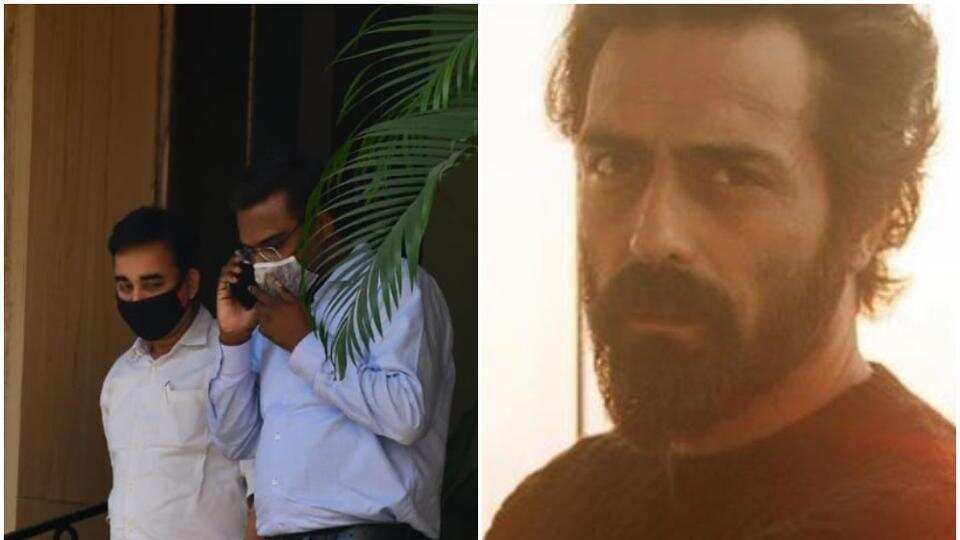 Arjun Rampal summoned by NCB, see pictures from Monday’s raid on his residence