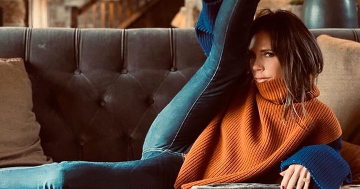 Victoria Beckham recreates iconic leg pose as daughter Harper turns photographer