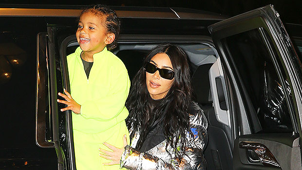 Kim Kardashian’s Son Saint, 4, Gives Her “Savage” Kisses & Giggles Hysterically — Watch