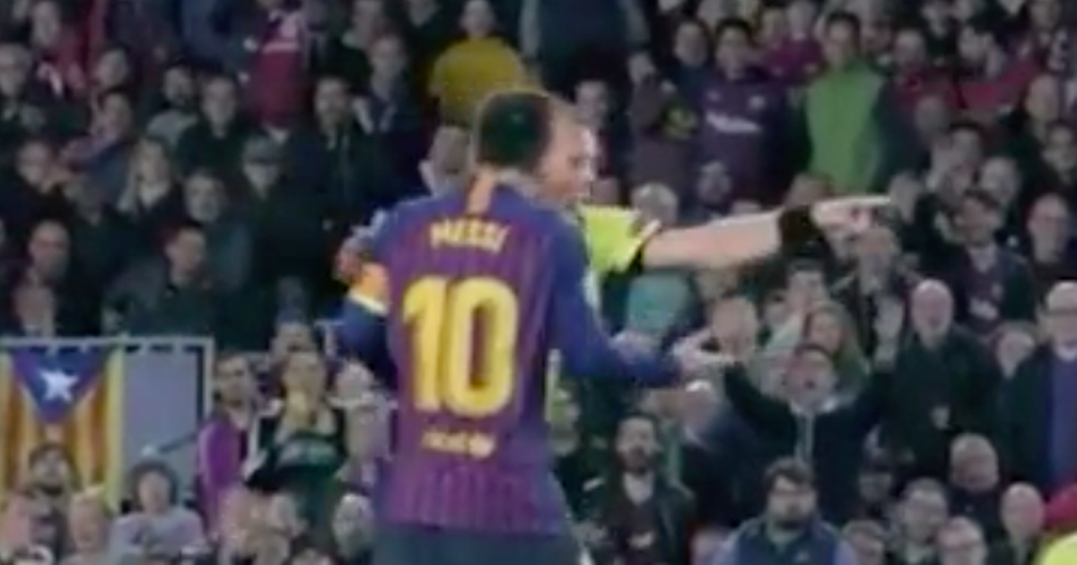 Lionel Messi told “show some respect” in new footage of Liverpool encounter