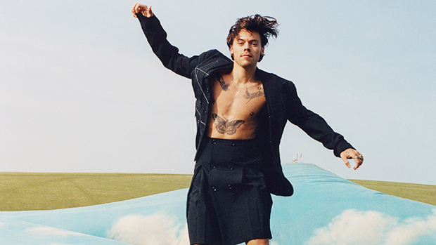 Harry Styles Rocks A Dress, Skirts & More As ‘Vogue’s 1st Solo Male Cover Star