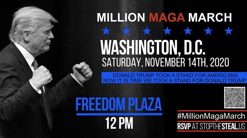 Various right-wing groups have been promoting Saturday's pro-Trump rally in DC