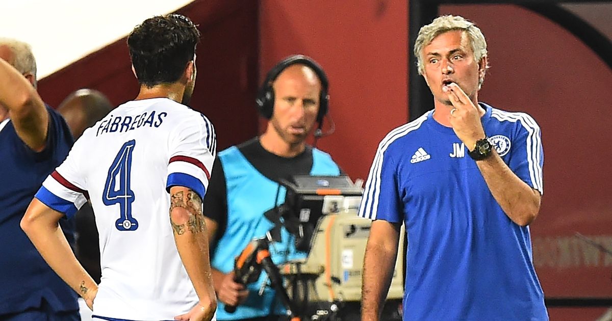 Fabregas praises Mourinho but hints at fractured Guardiola relationship