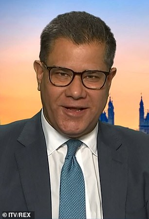 Business Secretary Alok Sharma (pictured on GMB today) has defended the contracts and said the Government faced 'huge pressure' to get PPE into hospitals and care homes