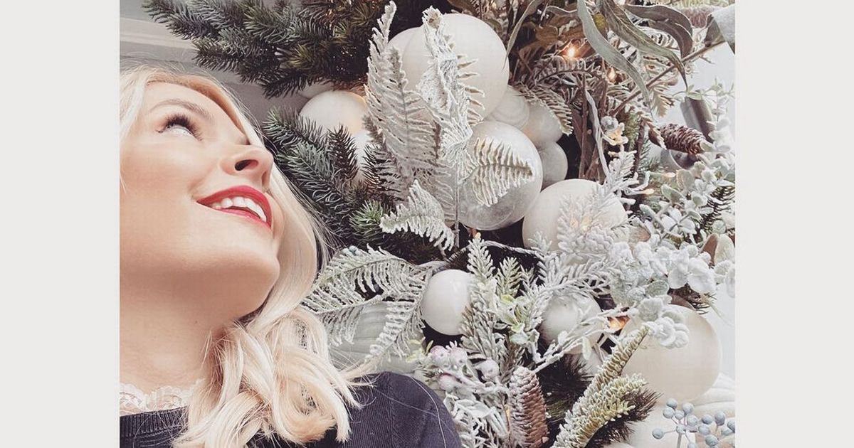 Holly Willoughby transforms home into Christmas grotto before This Morning break