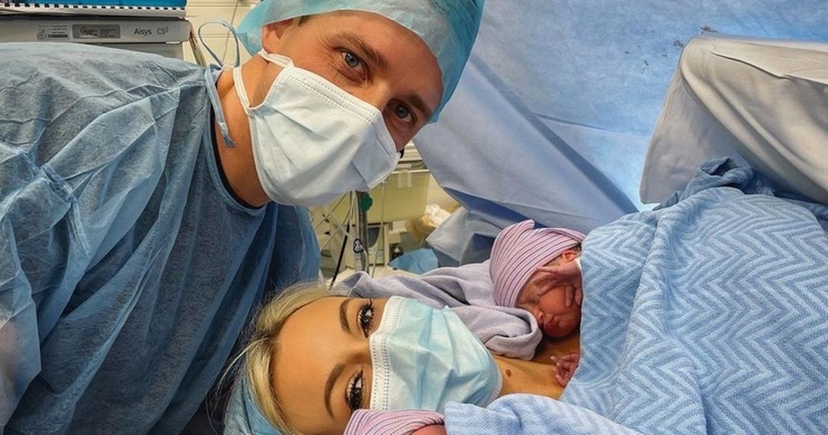 Former Miss World Rosanna Davison gives birth to twins after 14 miscarriages