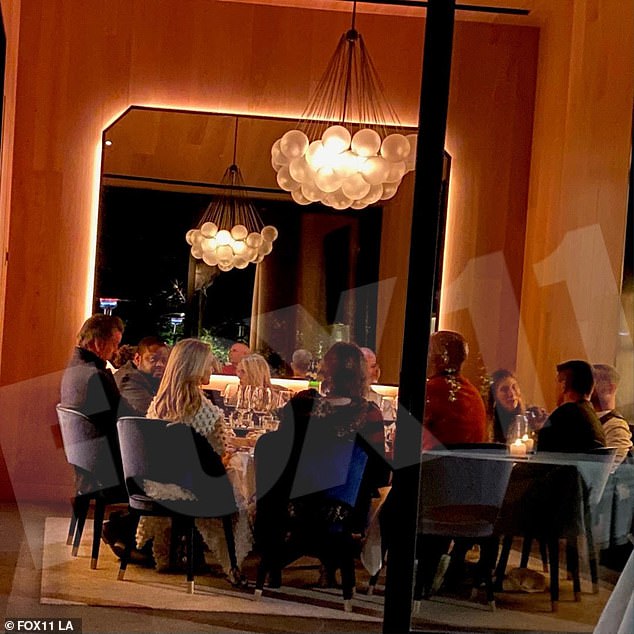 Earlier this week, Newsom admitted he made a 'bad mistake' after he was photographed attending a November 6 dinner party with 11 other people indoors. None of the other attendees wore masks and gathered in defiance of COVID-19 regulations