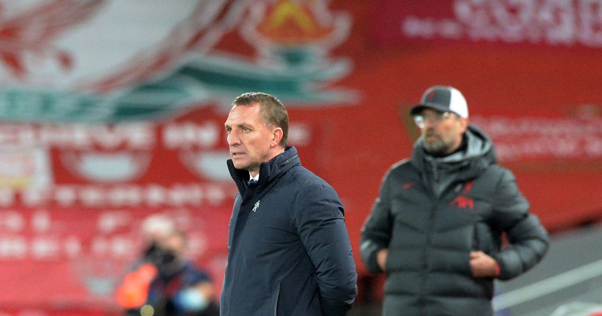 Leicester’s Brendan Rodgers questions Liverpool “narrative” after Anfield loss