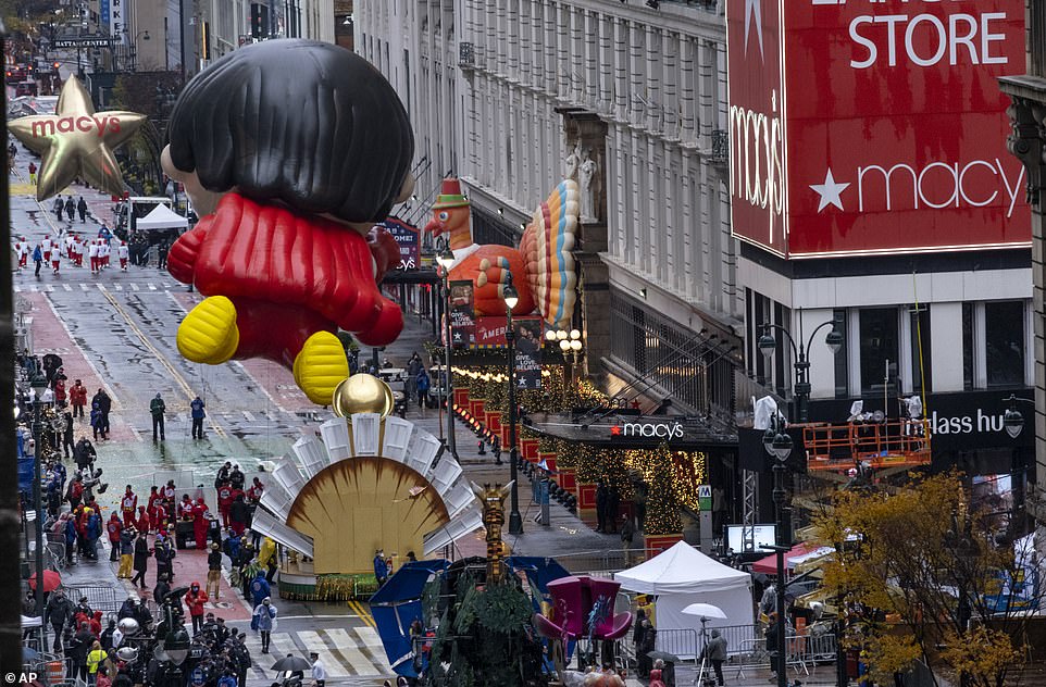 In a normal year, the celebration takes between 8,000 and 10,000 people - from marching bands to float handlers to dancers - to stage the parade, which runs from West 77th Street and Central Park West to 34th Street and Broadway in Manhattan