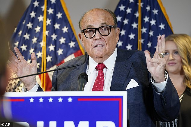 Rudy Giuliani, President Trump's personal attorney, argued the case for the president
