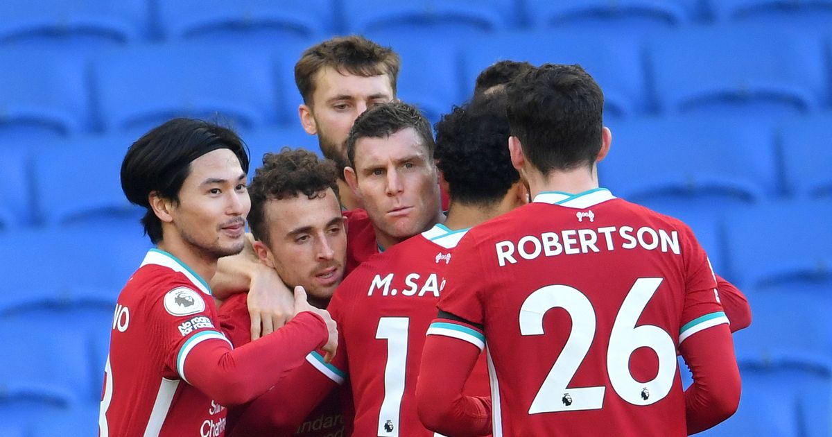 Liverpool player ratings as Reds pay VAR penalty with draw at Brighton
