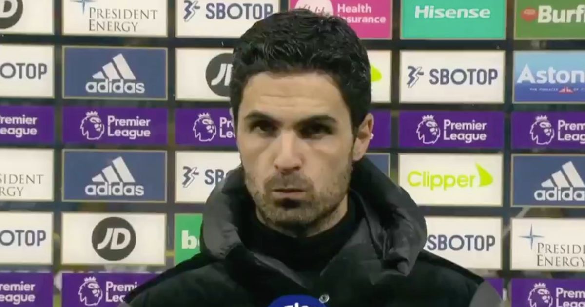 Arteta admits he’s “very concerned” by Arsenal as pressure piles on Gunners boss