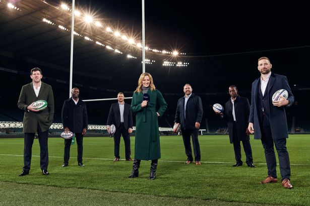 Amazon Prime's team for Autumn Nations Cup coverage, led by Gabby Logan and Mark Durden-Smith