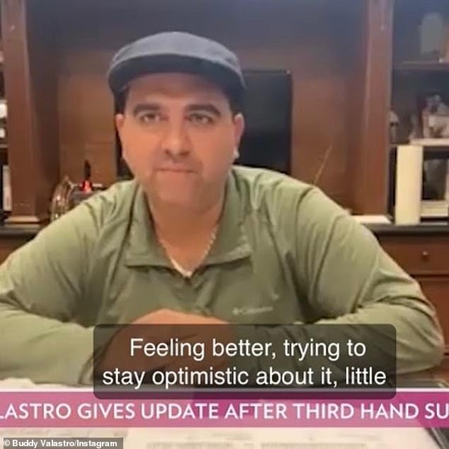 Cake Boss star Buddy Valastro says he may never make cakes again after devastating hand injury