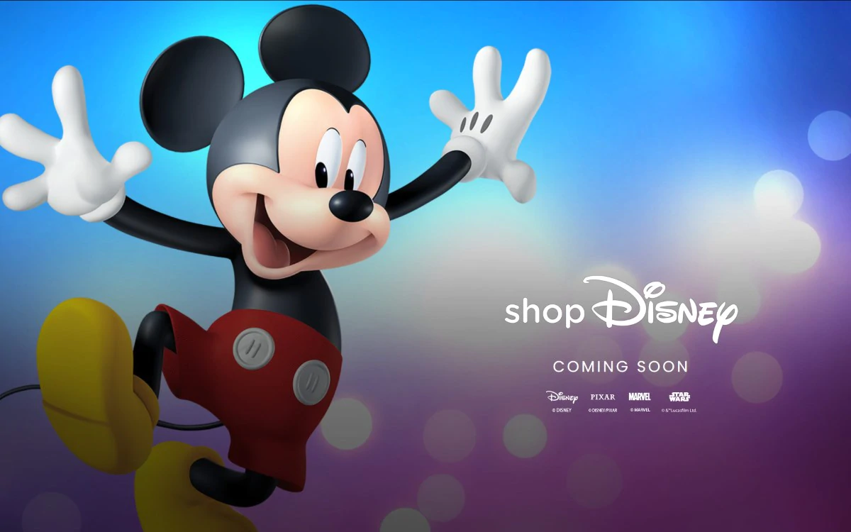 Disney’s Online Store, ShopDisney, Is ‘Coming Soon’ to India