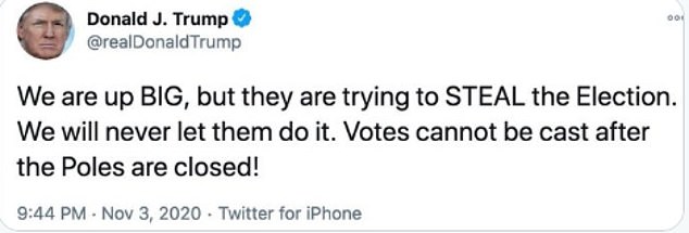 Donald Trump misspells the word poll as ‘pole’ in tweet