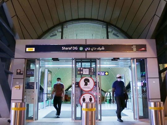 Dubai Metro’s Al Fahidi Station is now Sharaf DG Metro Station
