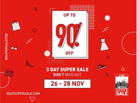 Dubai announces 3-Day Super Sale: Up to 90% off this weekend