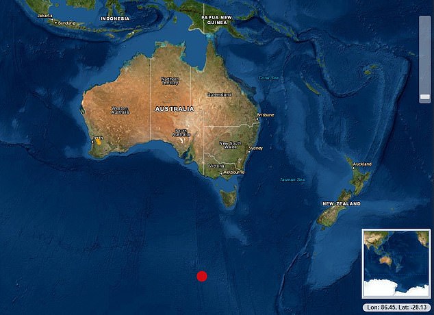 Earthquake measuring 5.1 in magnitude erupts off the coast of New Zealand and Australia 
