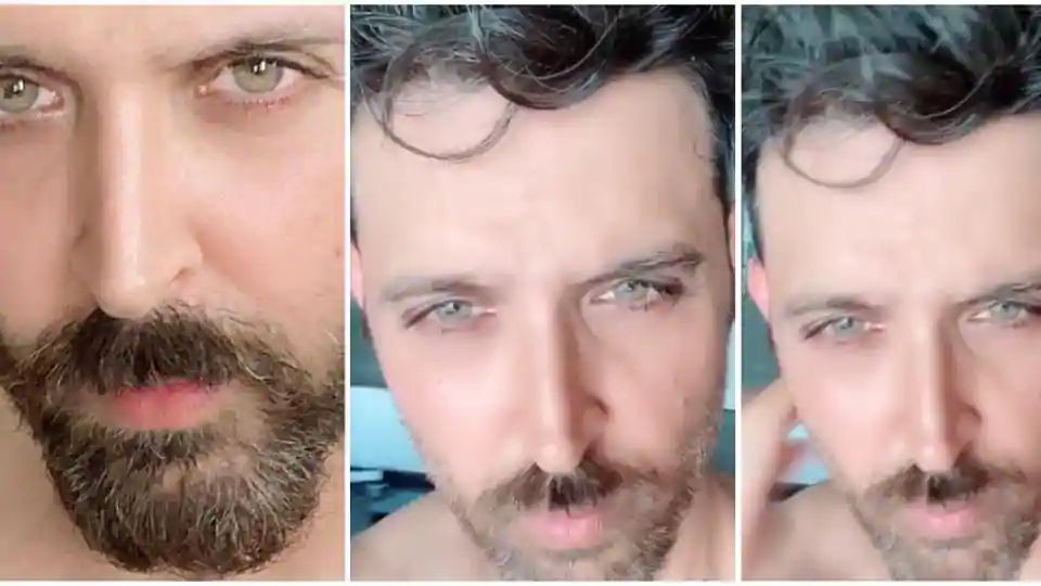 Hrithik Roshan debuts new look, shaves off his beard partially: ‘A beardo never really takes it all off’. Preity Zinta, Mrunal Thakur react