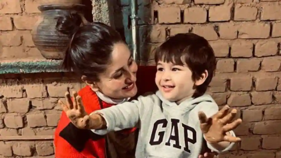 Kareena Kapoor, son Taimur Ali Khan light up as they take to the potter’s wheel in Dharamkot, watch