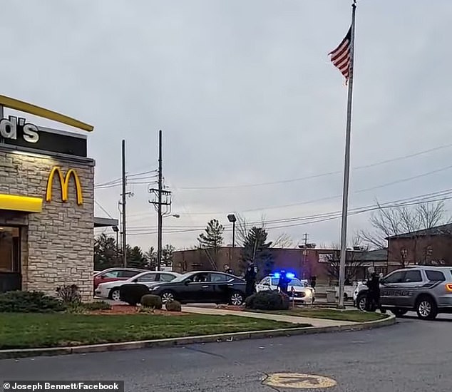 Kentucky man livestreaming cops as they carry out arrest is hit by officer and booked for ‘menacing’