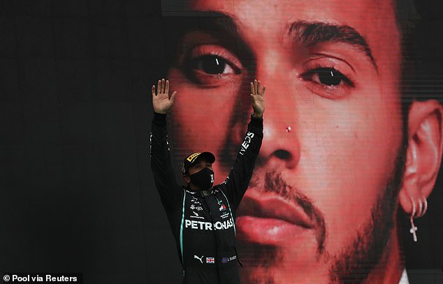 Lewis Hamilton’s new £120m deal with Mercedes is in the balance… he is excelling on and off track