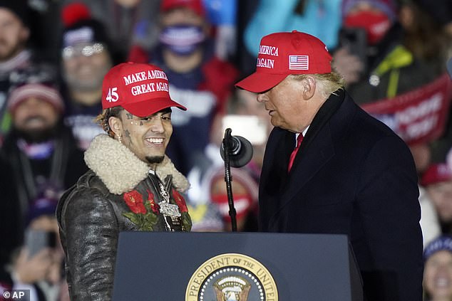 Lil Pump says he’ll leave US for Colombia if Donald Trump loses