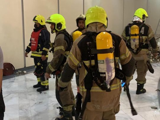 Minor fire at a restaurant in Dubai Mall