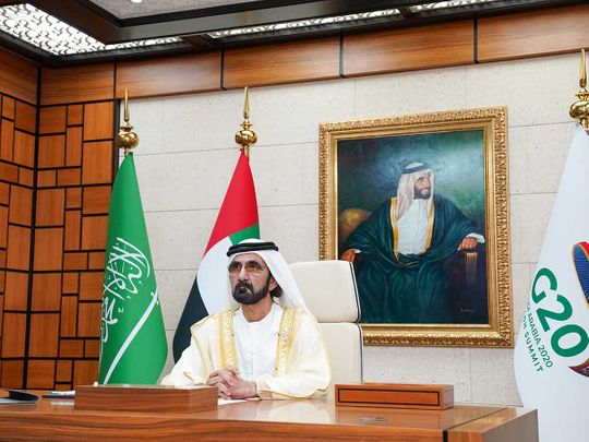 Mohammed bin Rashid praises G20 Riyadh Summit, stresses importance of global cooperation