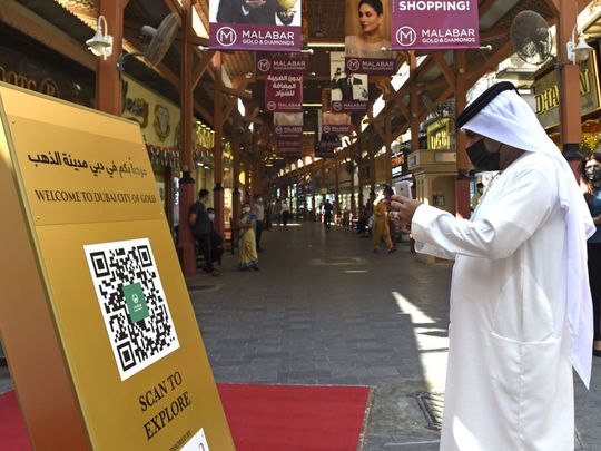 Navigating Dubai’s Gold Souk is now easier with a 3D map