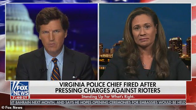 Ousted Virgina Police Chief Angela Greene says she’s being ‘wrongfully’ fired for upholding law